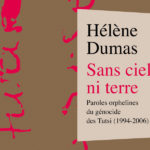 Couverture du livre Sans ciel ni terre d'Hélène Dumas