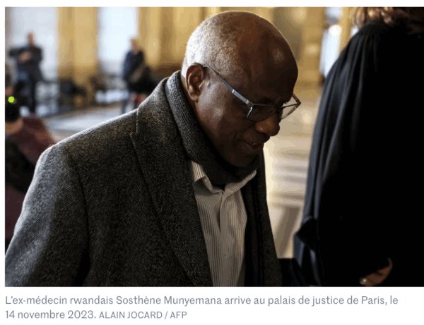 Procès de Sosthène Munyemana à la Cour d’Assises de Paris, Jour 17